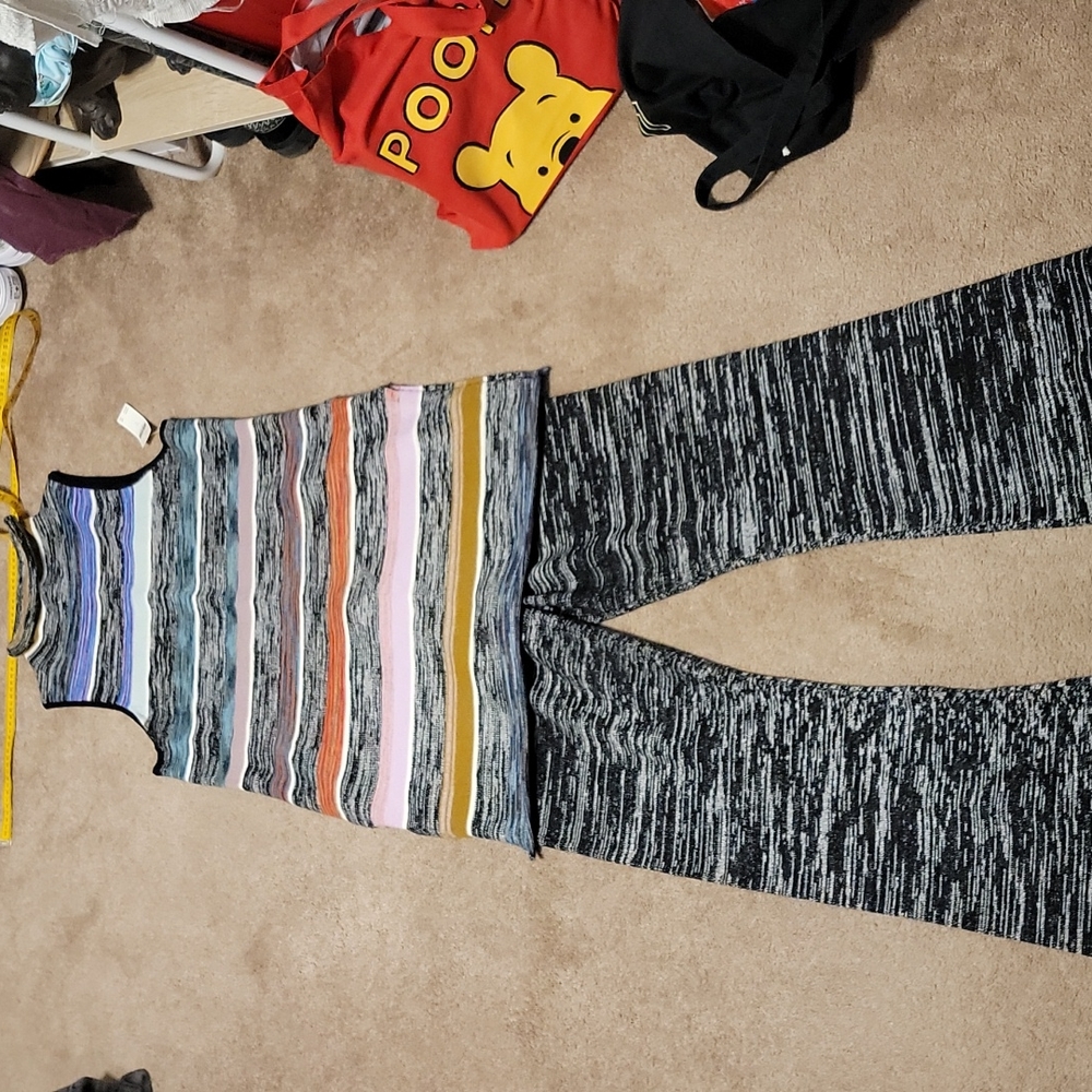 By Anthropologie Knit Tunic Set